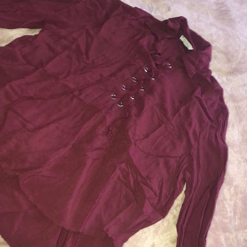 Long sleeve blouse